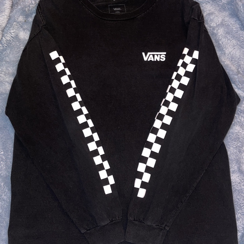 Vans off the wall long sleeve graphic tee